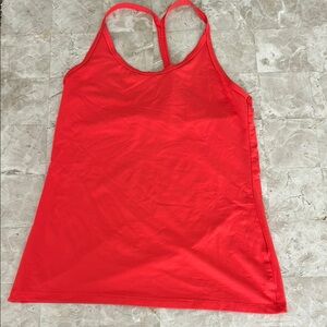 Nike Dri-Fit Red / Orange Women's‎ Tank Top. Size M